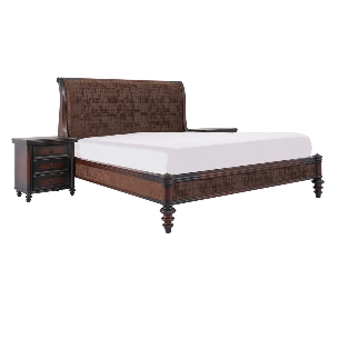 William Bed with 2 Side Table (W-18)